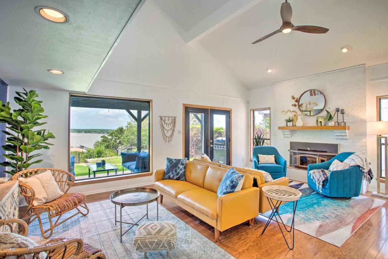 Chic Lakefront Granbury Getaway With Private Dock! Buitenkant foto